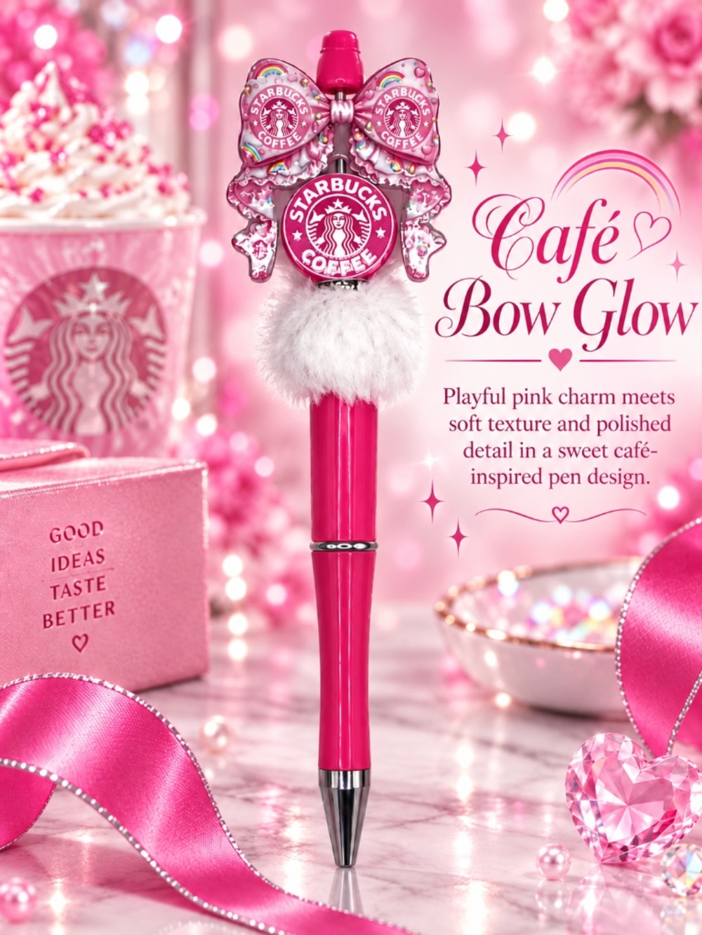 Cafe Bow Glow Pen